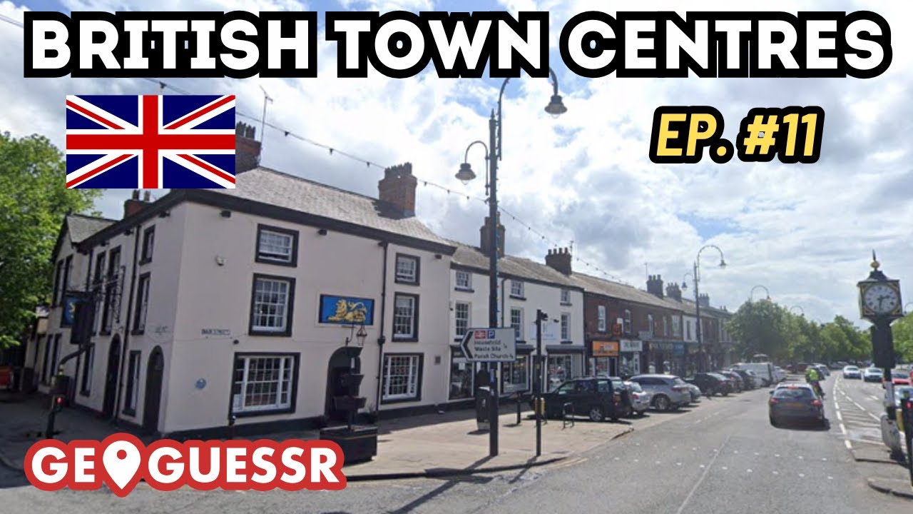 British Town Centres on GeoGuessr (EP#11): American LOST near town golf links?