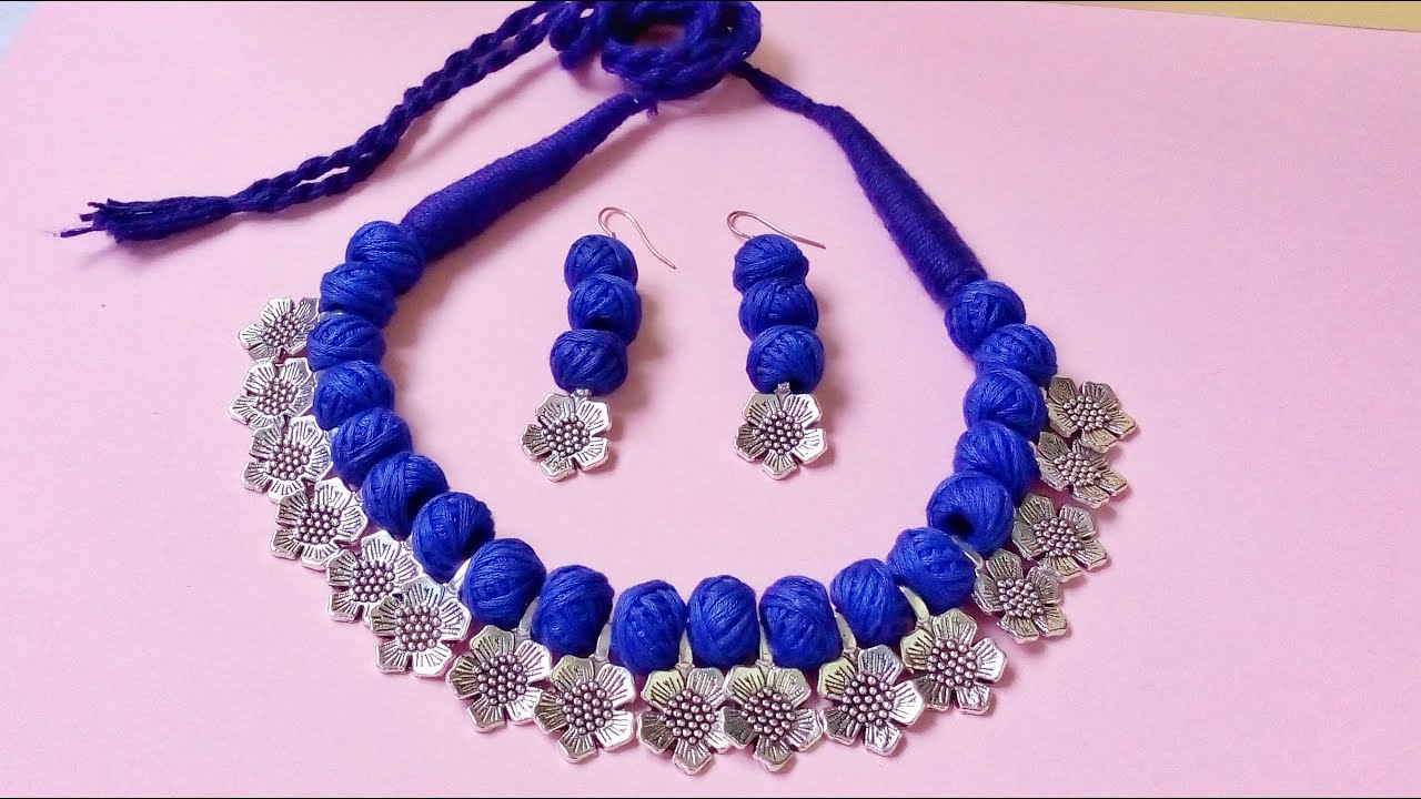 Oxidised jewellery making/How to make Oxidised Jewellery at Home/DIY Oxidised Jewellery