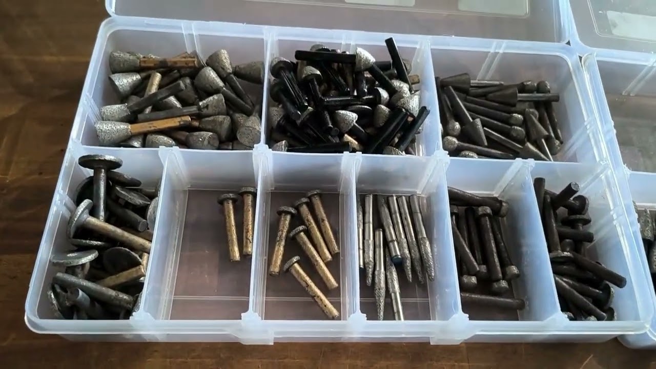 Diamond burrs for stone and masonry