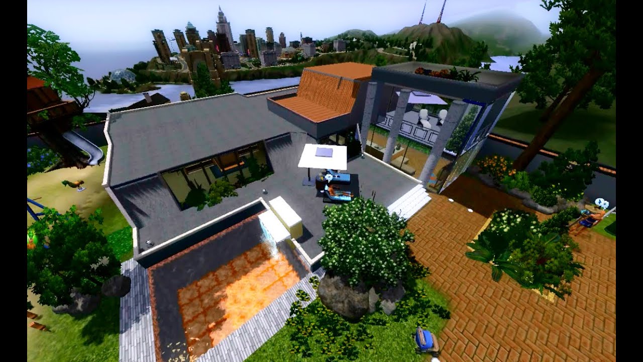 Sims 3 — дом «Lucky Day».