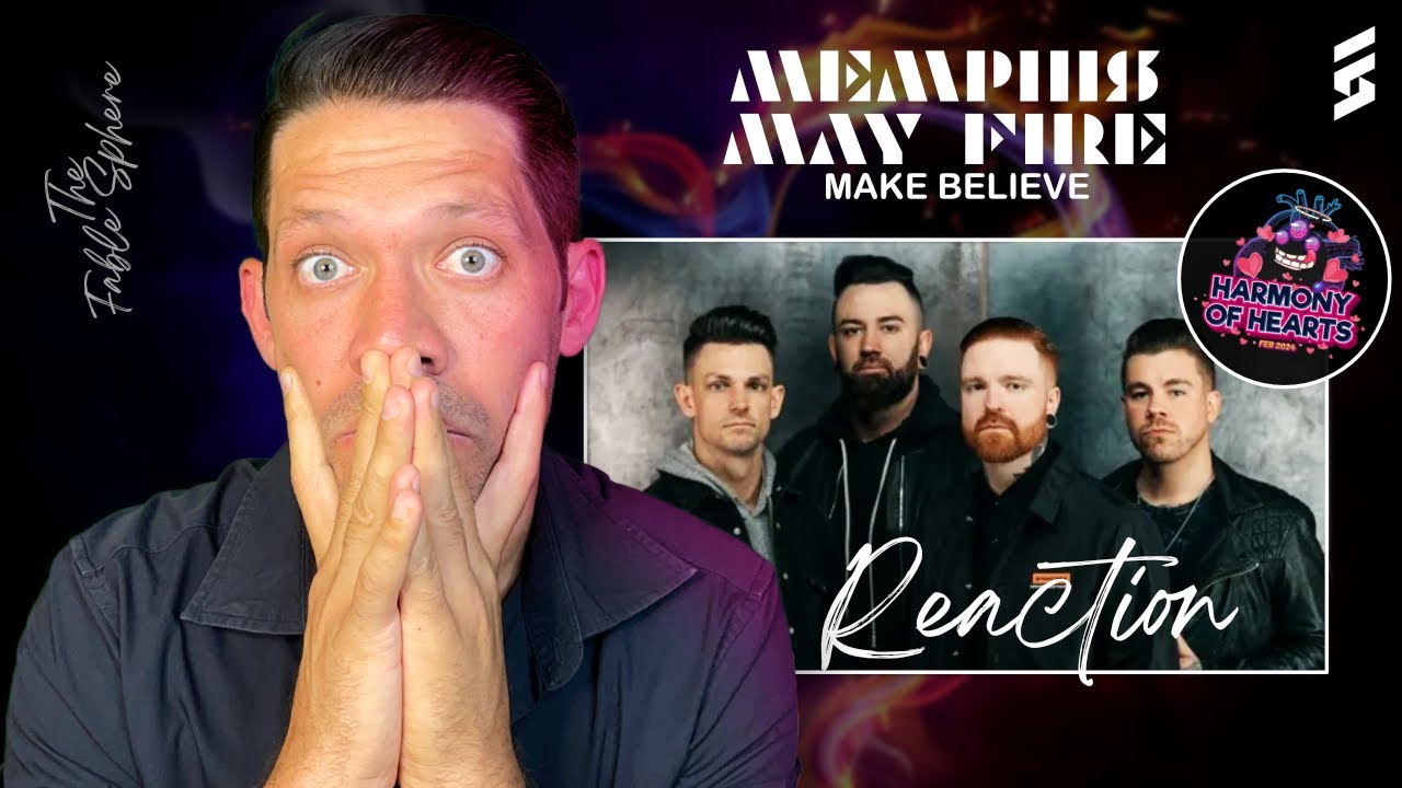 THIS IS FIRE!! Memphis May Fire - Make Believe (Reaction) (HOH Series)