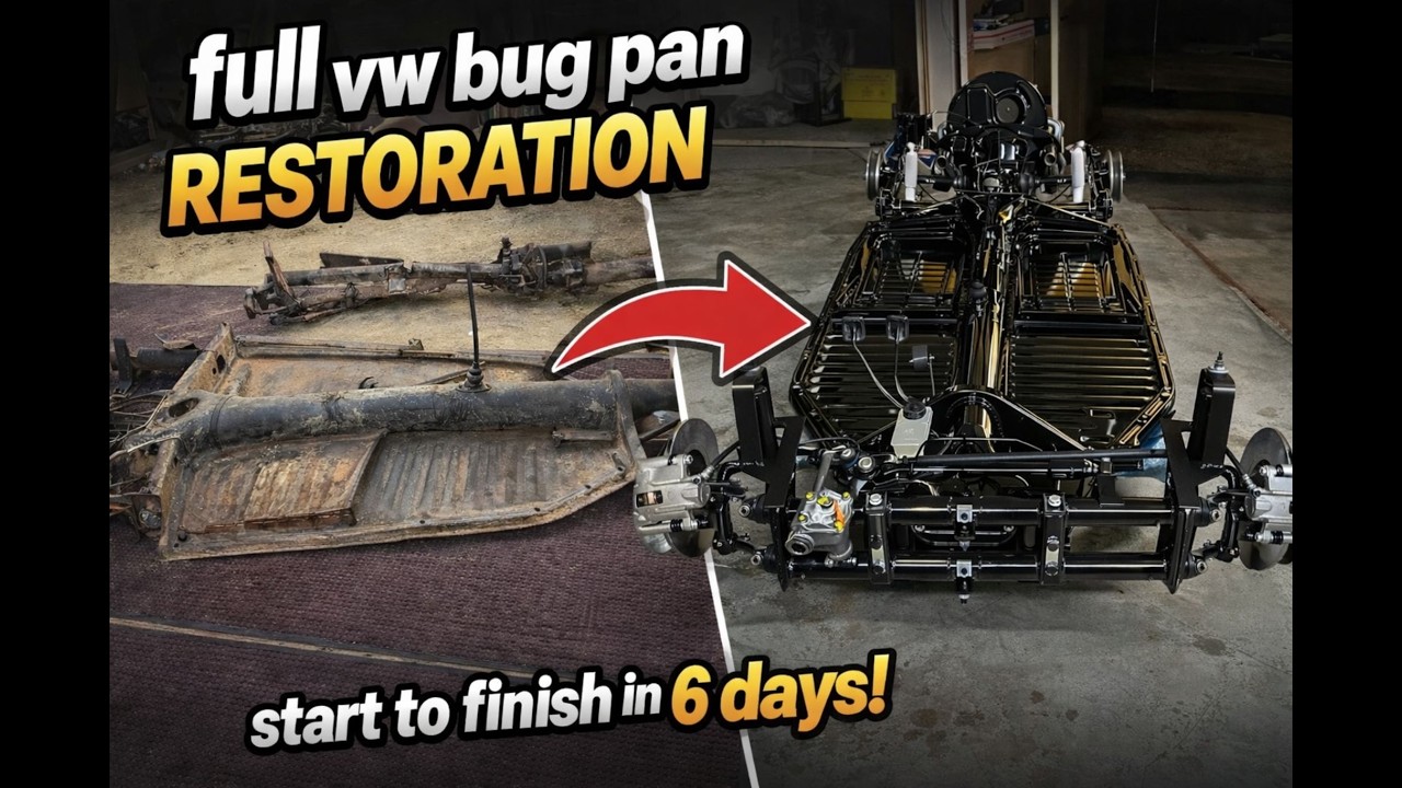 Vw bug Pan Restoration