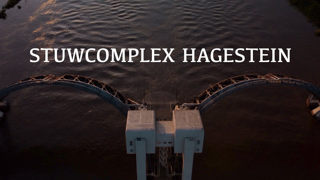 DJI Mini 2: Stuwcomplex Hagestein (Spillway)