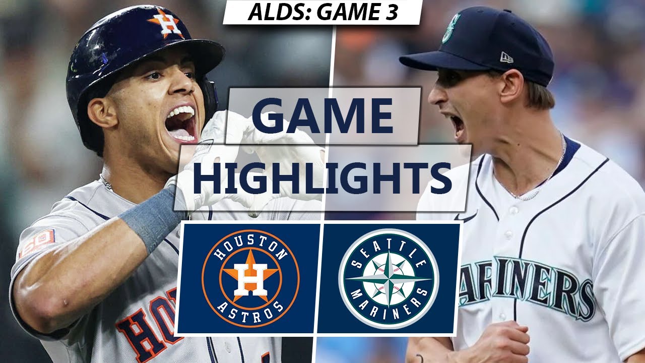 Seattle Mariners vs. Houston Astros Highlights | ALDS Game 3