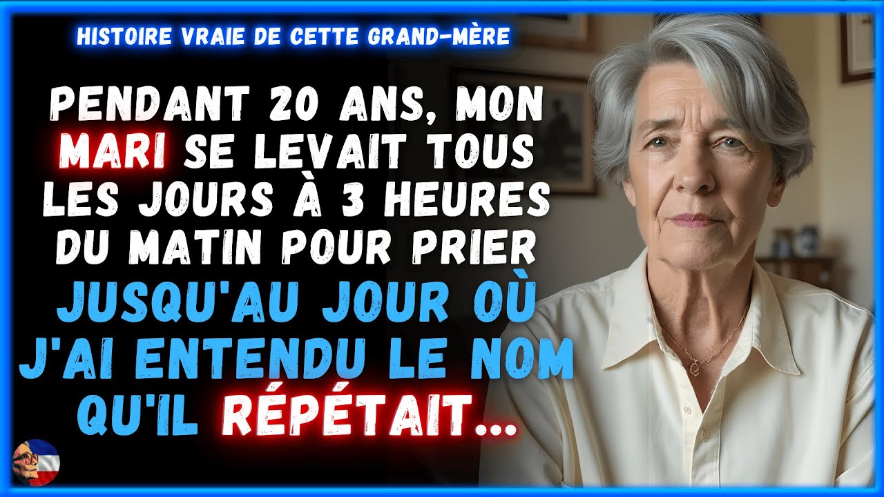 mon mari se levait à 3 heures du matin pour prier, j'ai même entendu le nom qu'il répétait