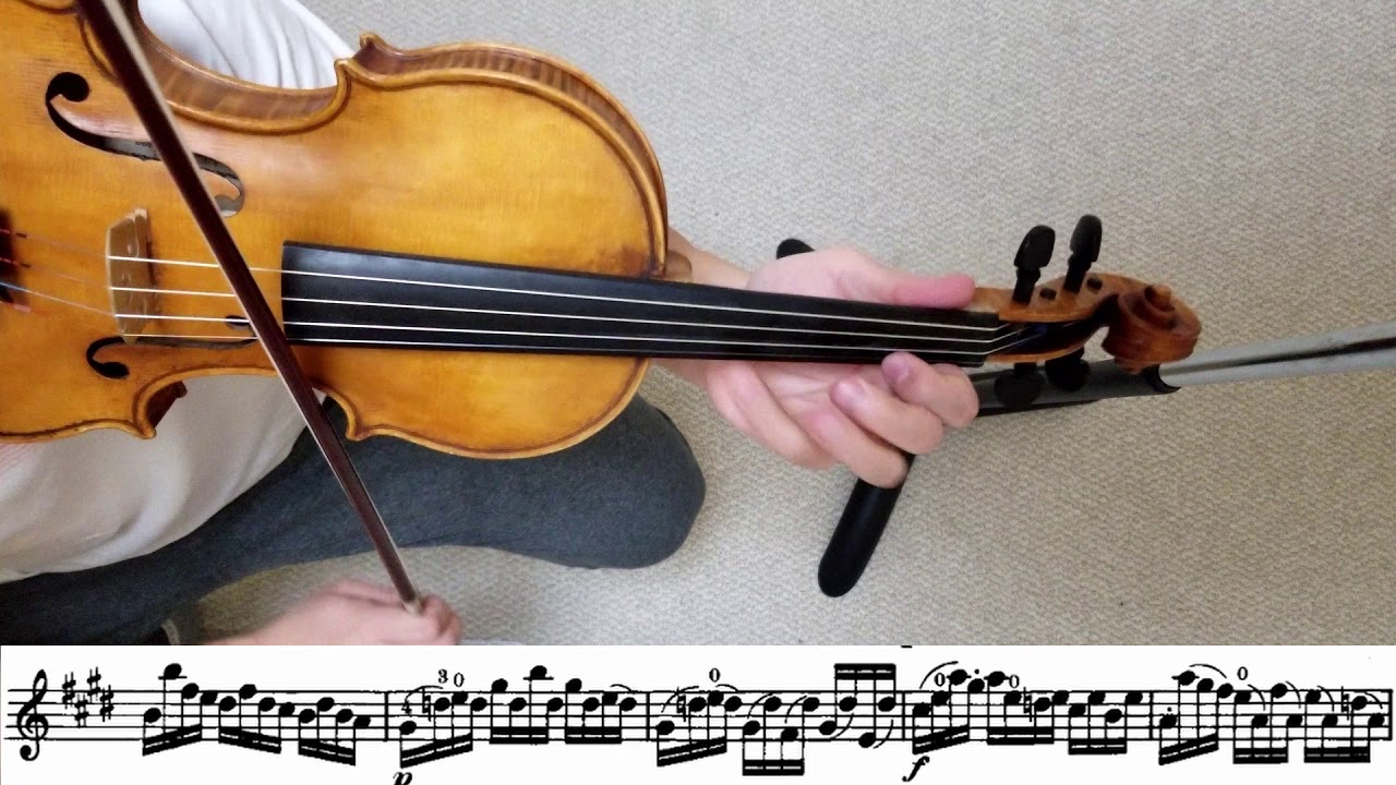 Bach Partita No.3 Preludio in E major