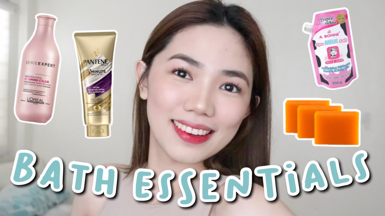 MY BATH ESSENTIALS 2021