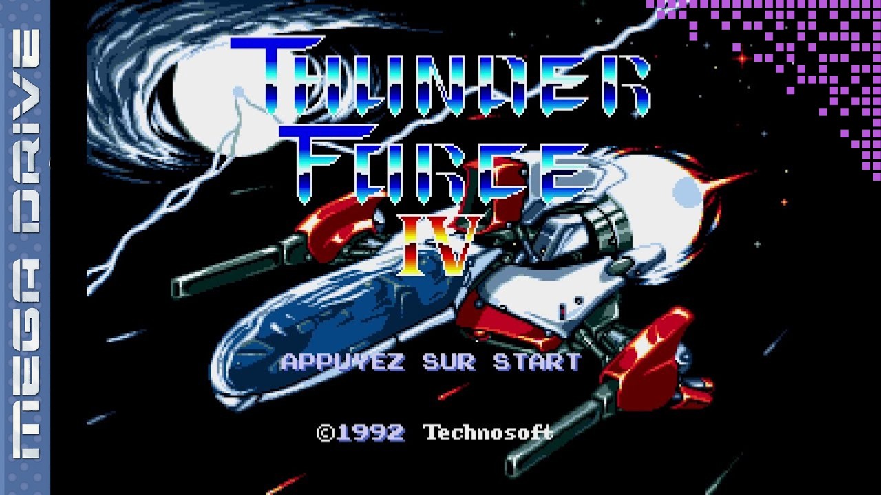 THUNDERFORCE 4: UN SHMUP pépite à (re)découvrir!!! #shmup #sega #megadrive
