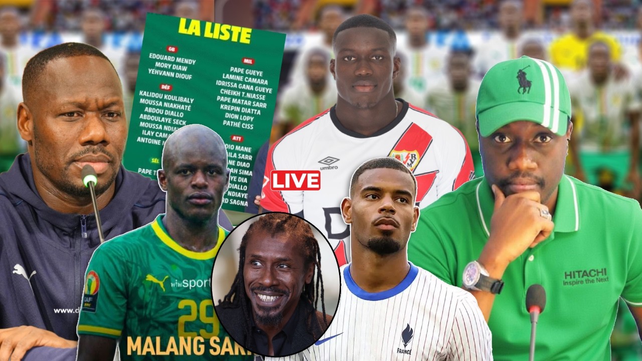 SÉNÉGAL : LA LISTE CHOC DE PAPE THIAW ! Malang, Nobel, Andy ? Aliou Cissé vers la Guinée Équatoriale