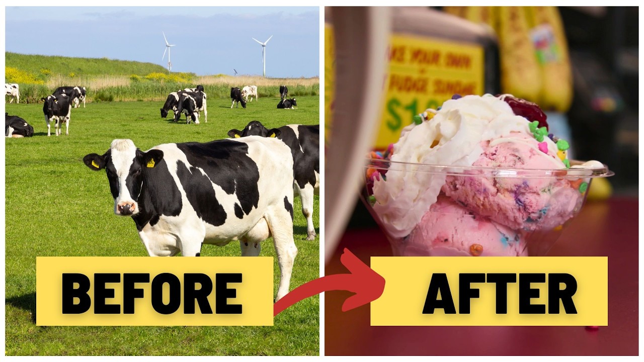 How Stewart's Makes Their Famous Ice Cream From SCRATCH!