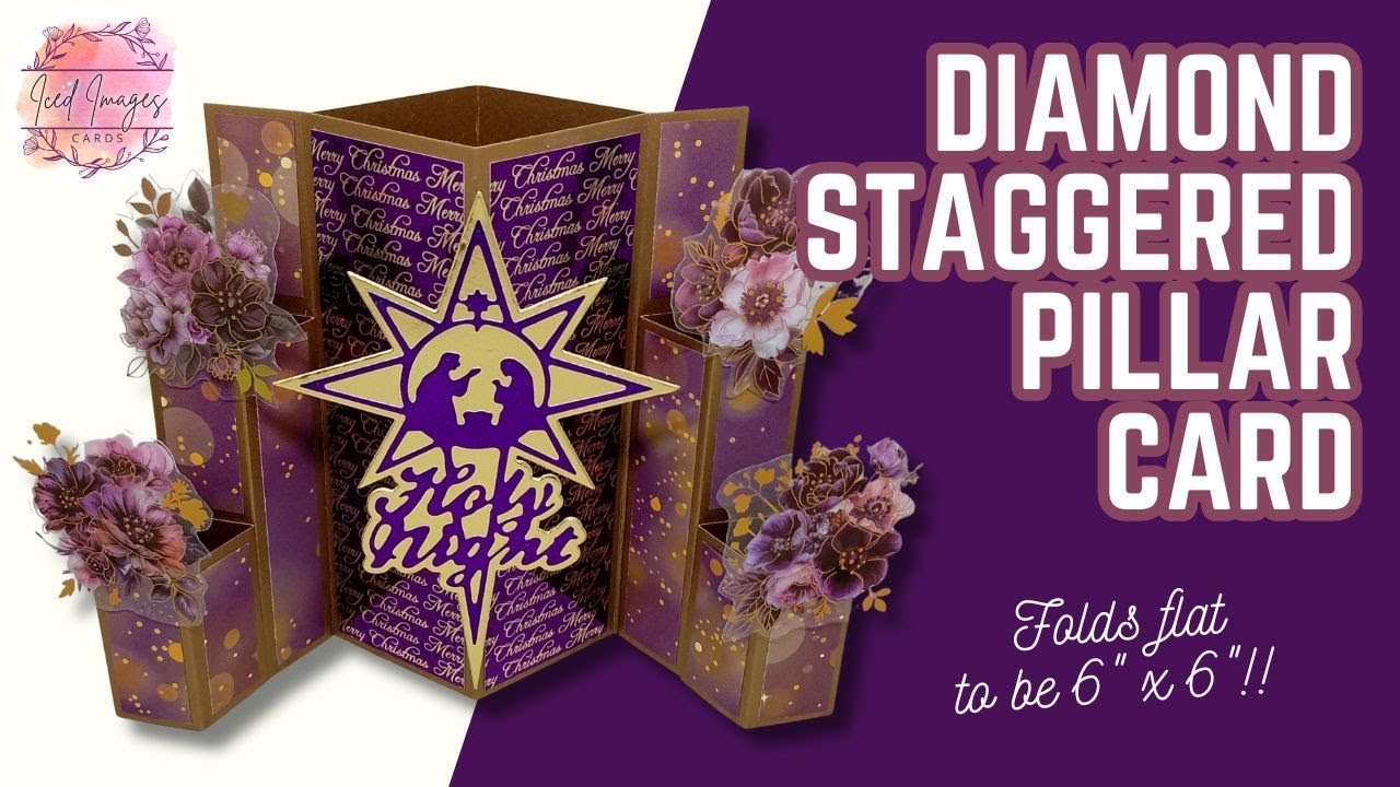 6x6 Diamond Staggered Pillar Card