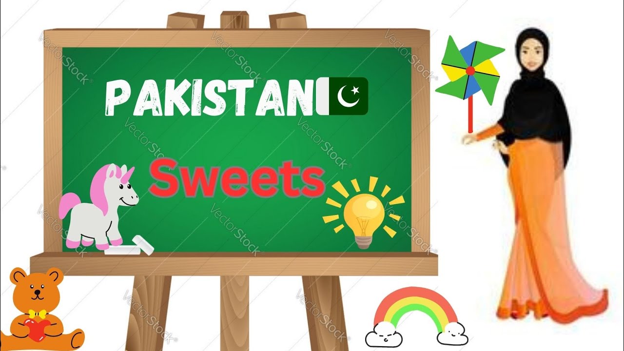 Pakistani sweet names! Sweet names for kids! kids video! Kids song! Bakri item names for kids!