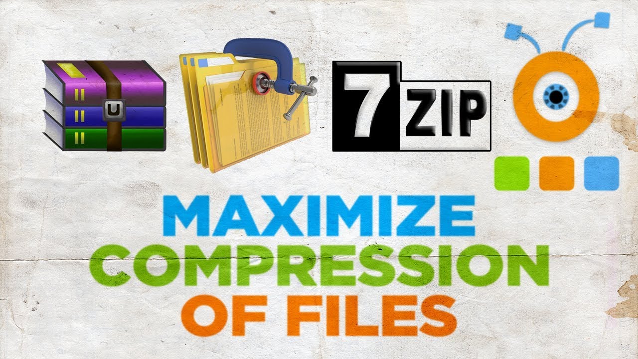 How to Maximize Compression of Files Using WinRAR and 7-Zip