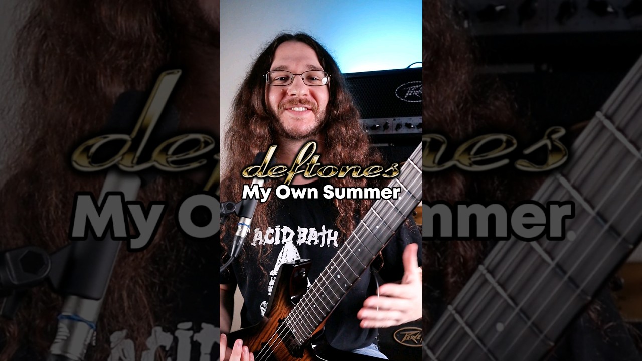 Deftones - My Own Summer (Shove It) #металл #урокиигрынагитаре #гитара