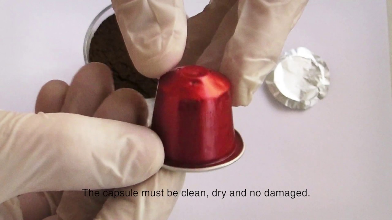 EasyPresso - how to make a coffee capsule at home