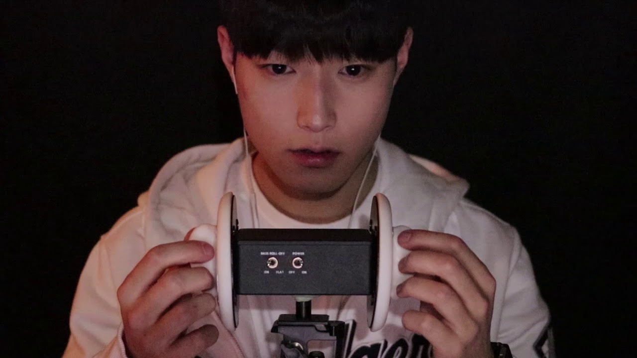 ASMR_귀마이크 느린태핑ㅣEar Tappingㅣ3DIO MIC