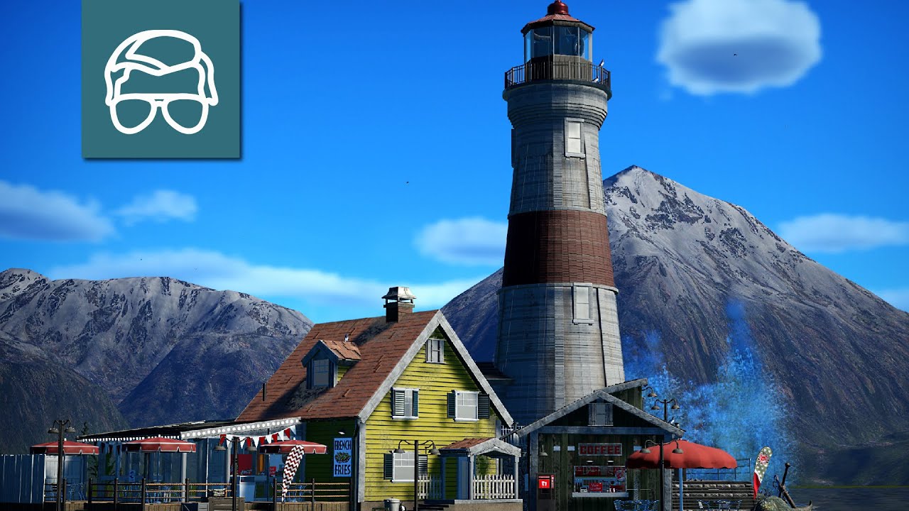 The Lighthouse - Planet Coaster Speed Build