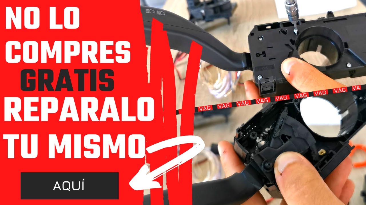 REPARANDO MANDO LUCES CARRETERA IBIZA 6L | BRICO