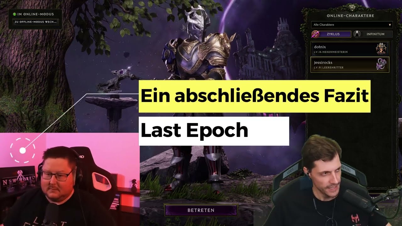Last Epoch ein abschlie&szlig;endes Fazit mit Jarzuul