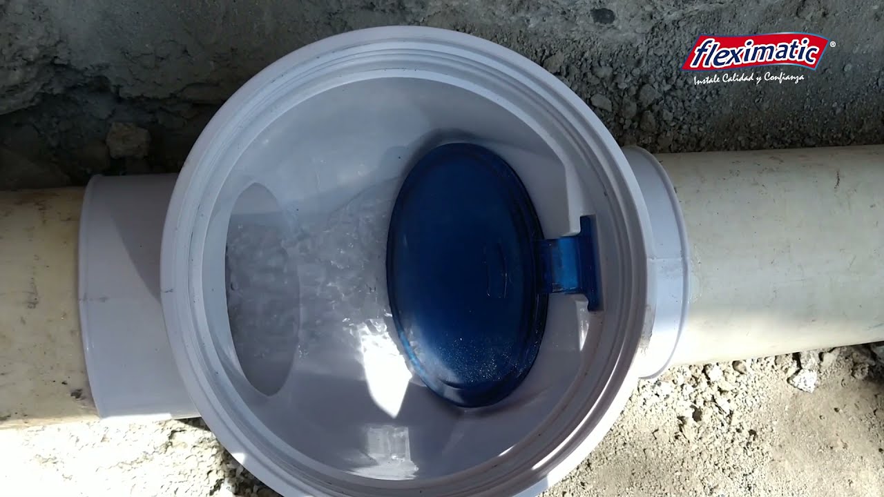 Instalación de una Válvula Anti Retorno Fleximatic. ¿Cómo funciona?. Evita inundaciones