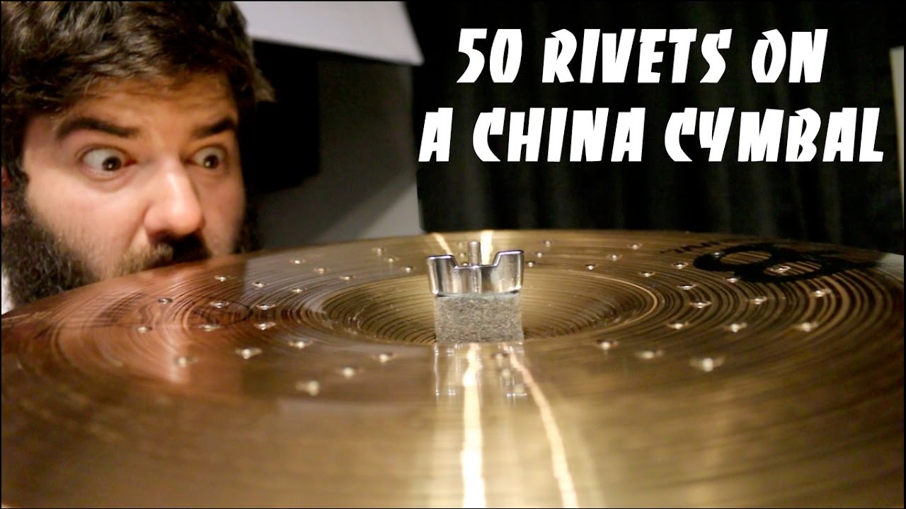 50 Rivets On a China Cymbal