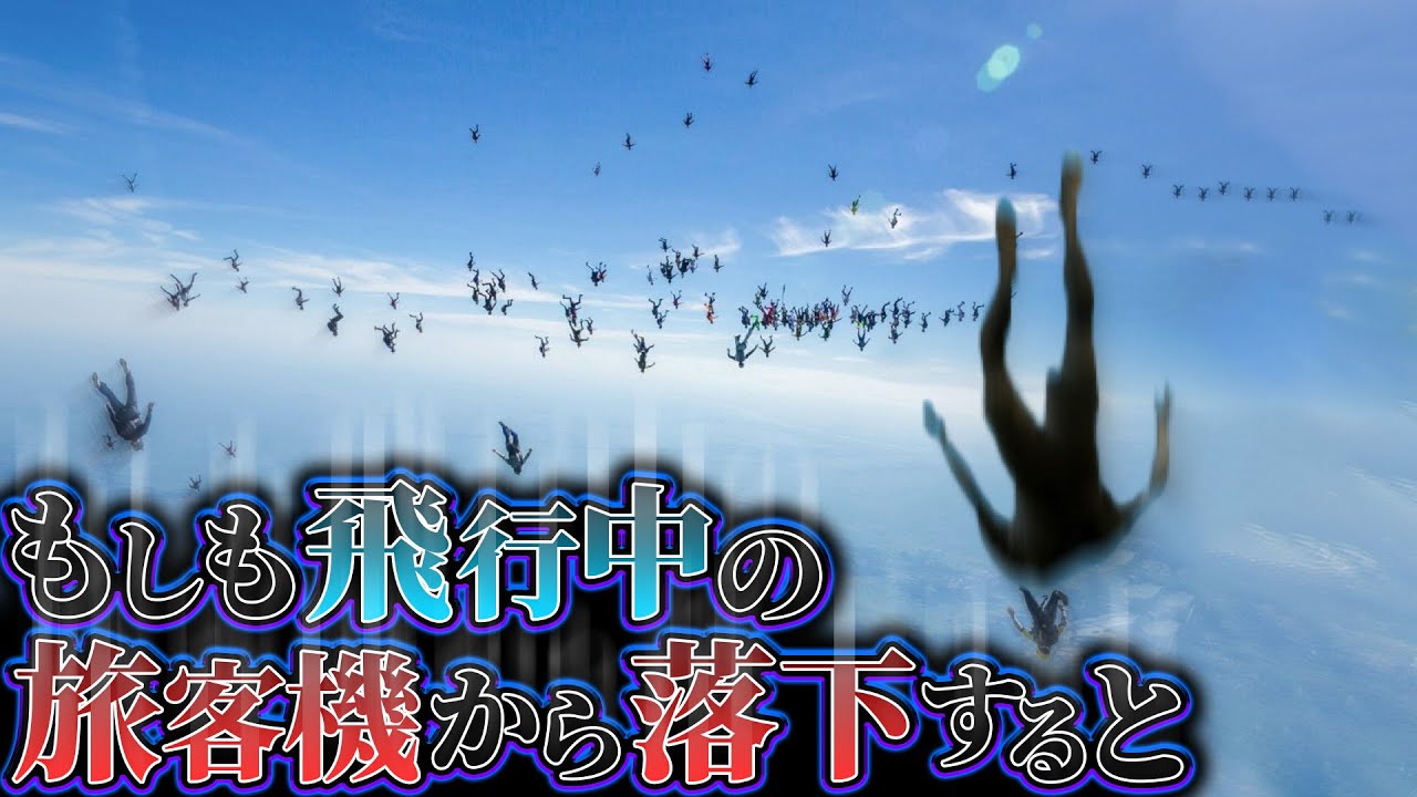 【決死】高度1万mから生身で生き残る方法