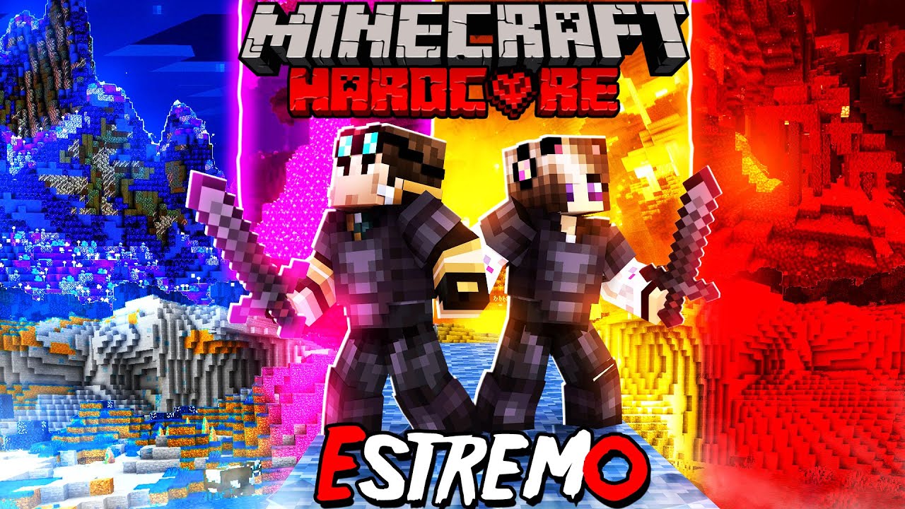 SOPRAVVIVO AL NUOVO MINECRAFT ESTREMO CON I MIEI AMICI!!