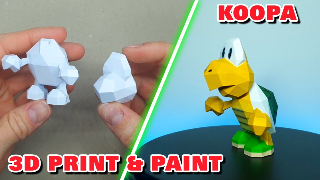 How to make Koopa from Super Mario 64