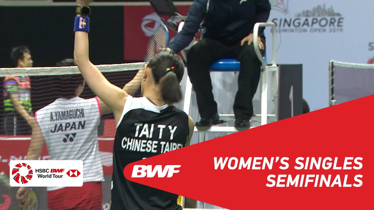 SF | WS | TAI Tzu Ying (TPE) [1] vs Akane YAMAGUCHI (JPN) [3] | BWF 2019