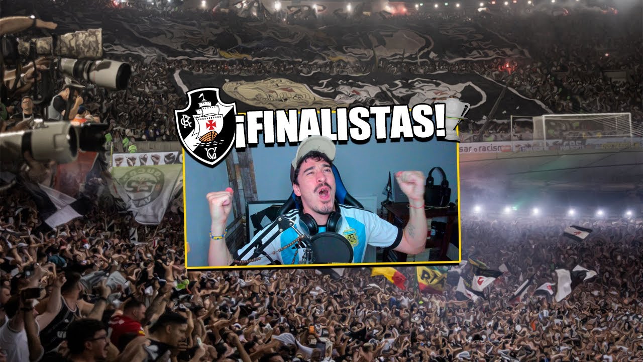🇦🇷 ARGENTINO REAGE &agrave; TORCIDA do VASCO FINALISTA no MARACANA x FLUMINENSE ☠️ | Copa do Brasil  🏆