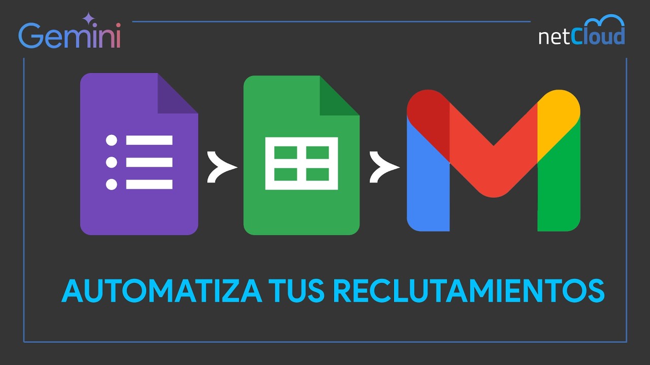 Cómo AUTOMATICÉ el reclutamiento de personal con Google Forms + Sheets + Gmail (sin esfuerzo)