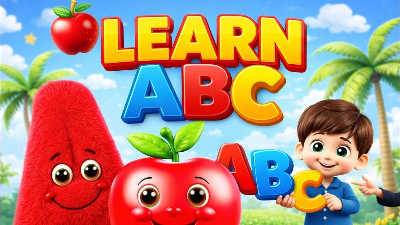 ABC song+nursery rhymes skids song -more Dhonjoy Ray animation 