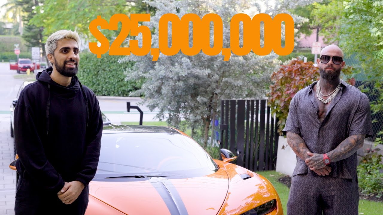 Mo Vlogs $25,000,000 Mansion Tour With Wes Watson , and Bugatti Pur Sport