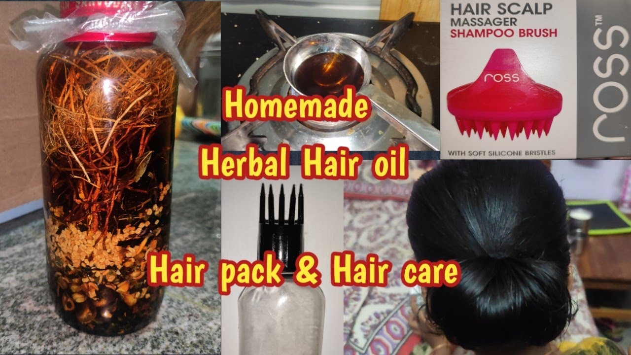 Homemade Herbal Hair oil detailed explanation in Tamil || #hairoilforhairfall  #haircare #homemade