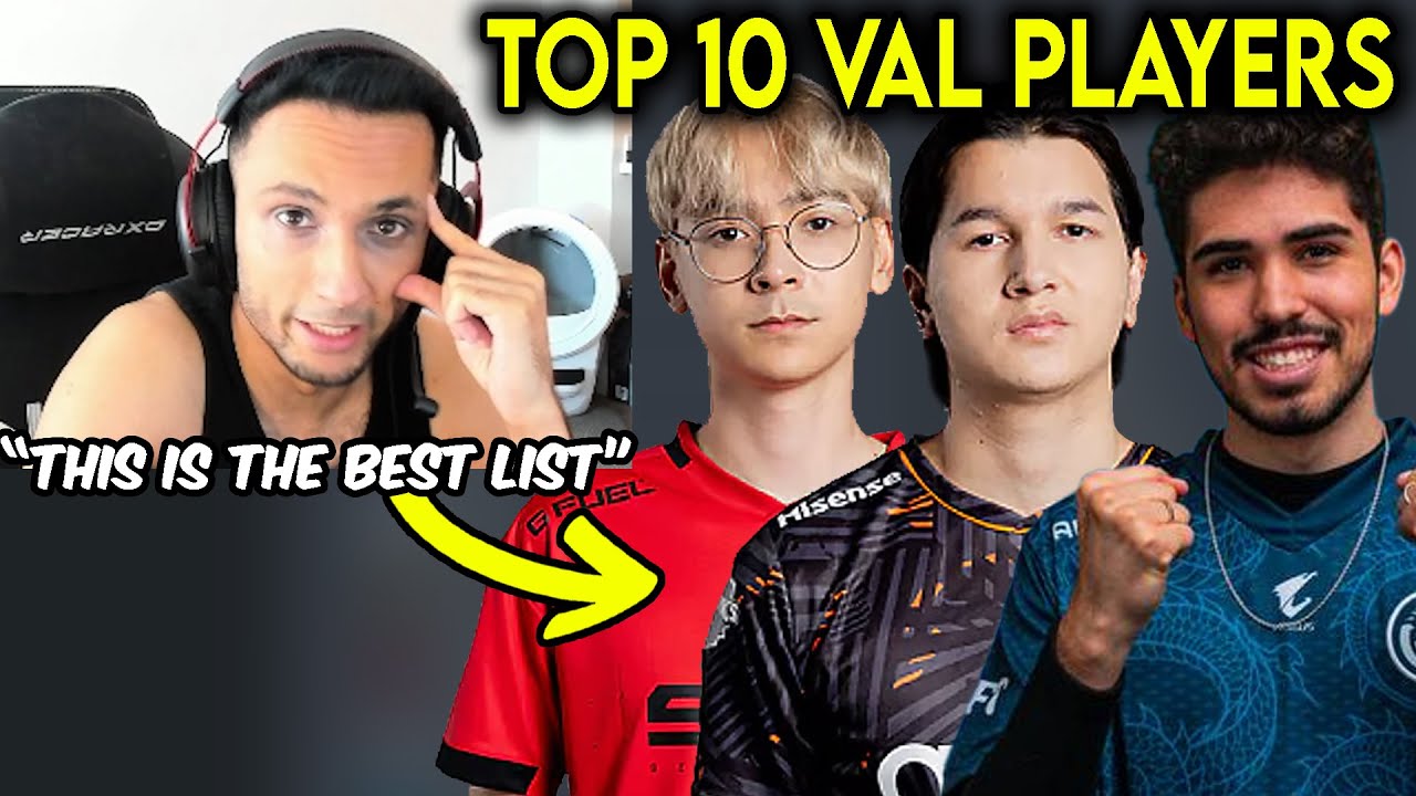 FNS Does The TOP 10 Valorant Players List (Aspas, Tenz & Leo..)