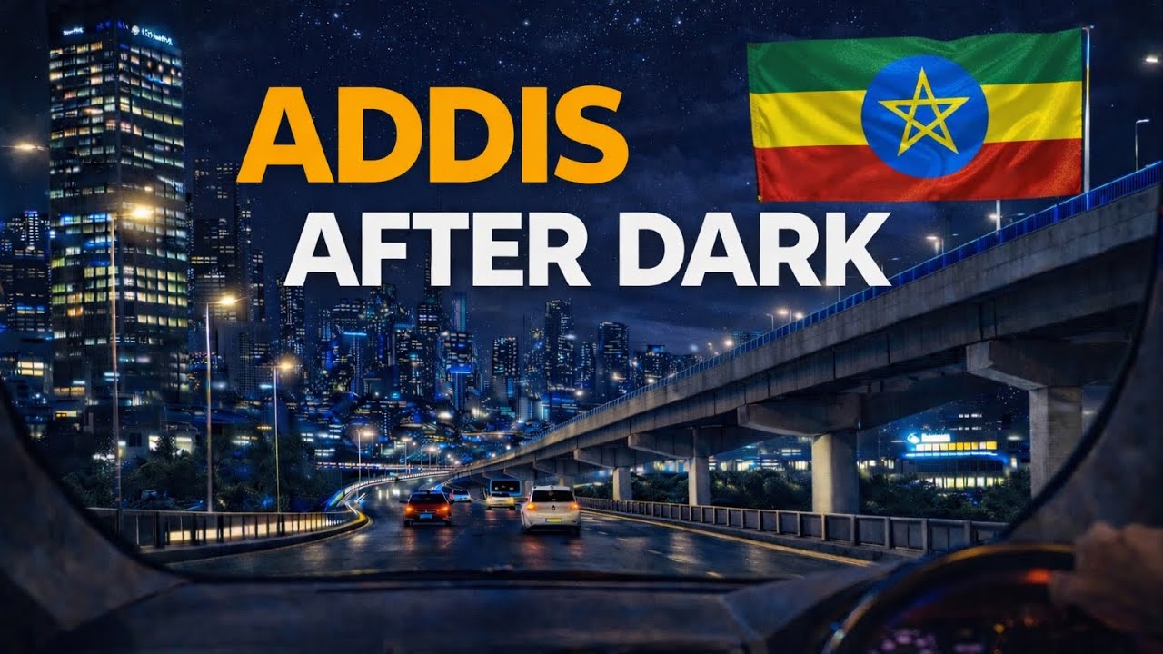 Addis After Dark 🌃 | Ethiopia’s Smart City Rising 