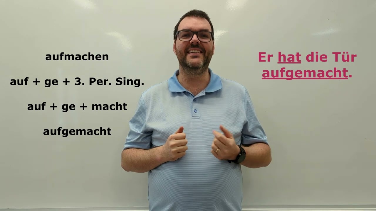 Vidéo #26 - Le passé composé/Das Perfekt