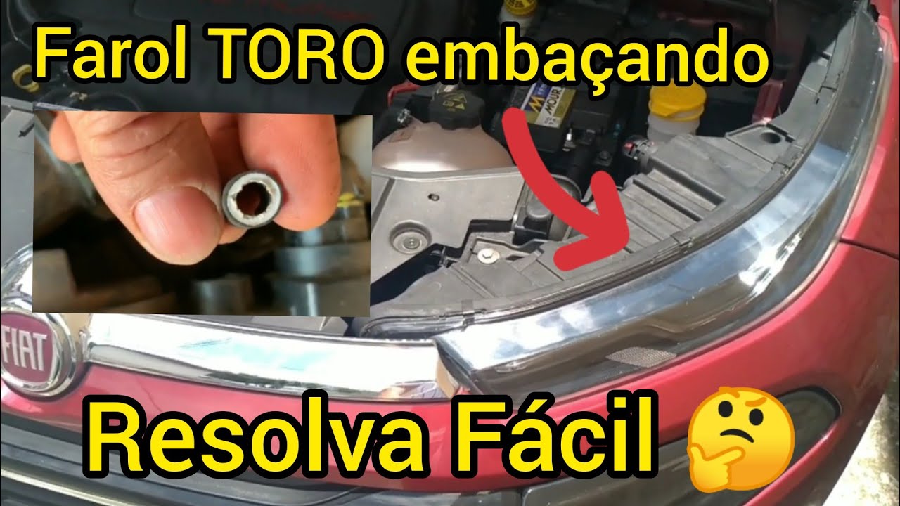 Fiat Toro com problema no farol 😎 Descobrimos como consertar Faça Você mesmo.