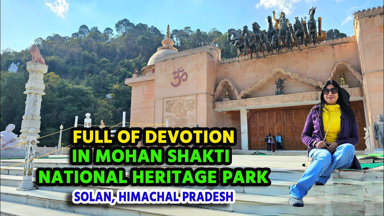 Full of Devotion in Mohan Shakti National Heritage Park, Solan Himachal