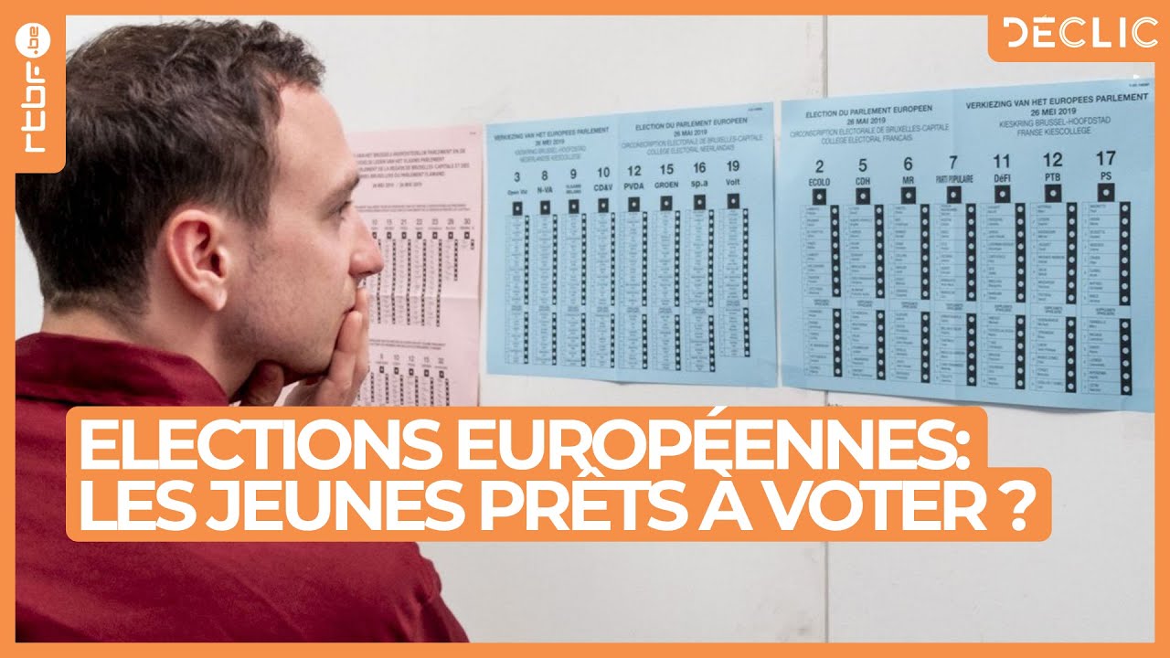 Elections européennes : les jeunes Belges sont-ils prêts à voter ? - Déclic