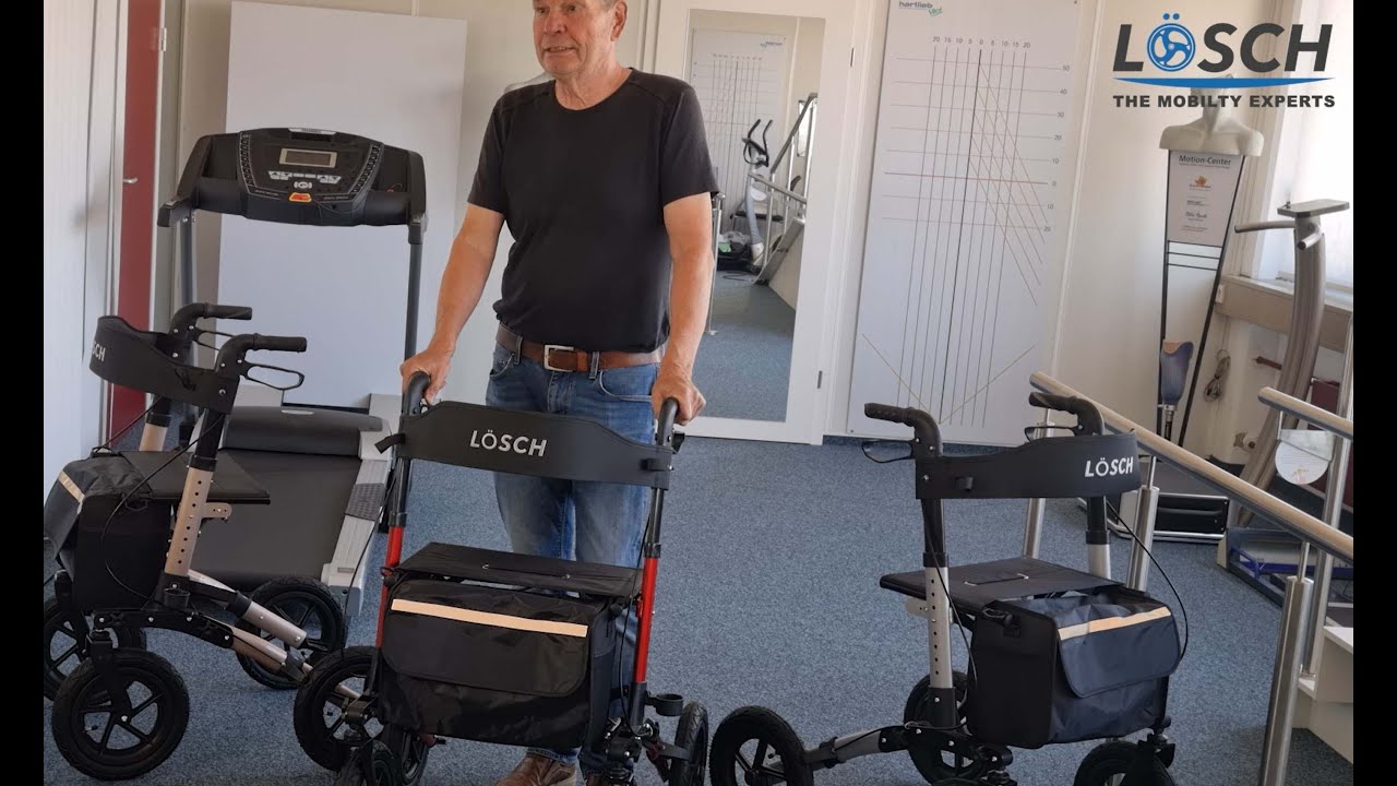LÖSCH REHA Rollator TABAS Modell Travel AIR