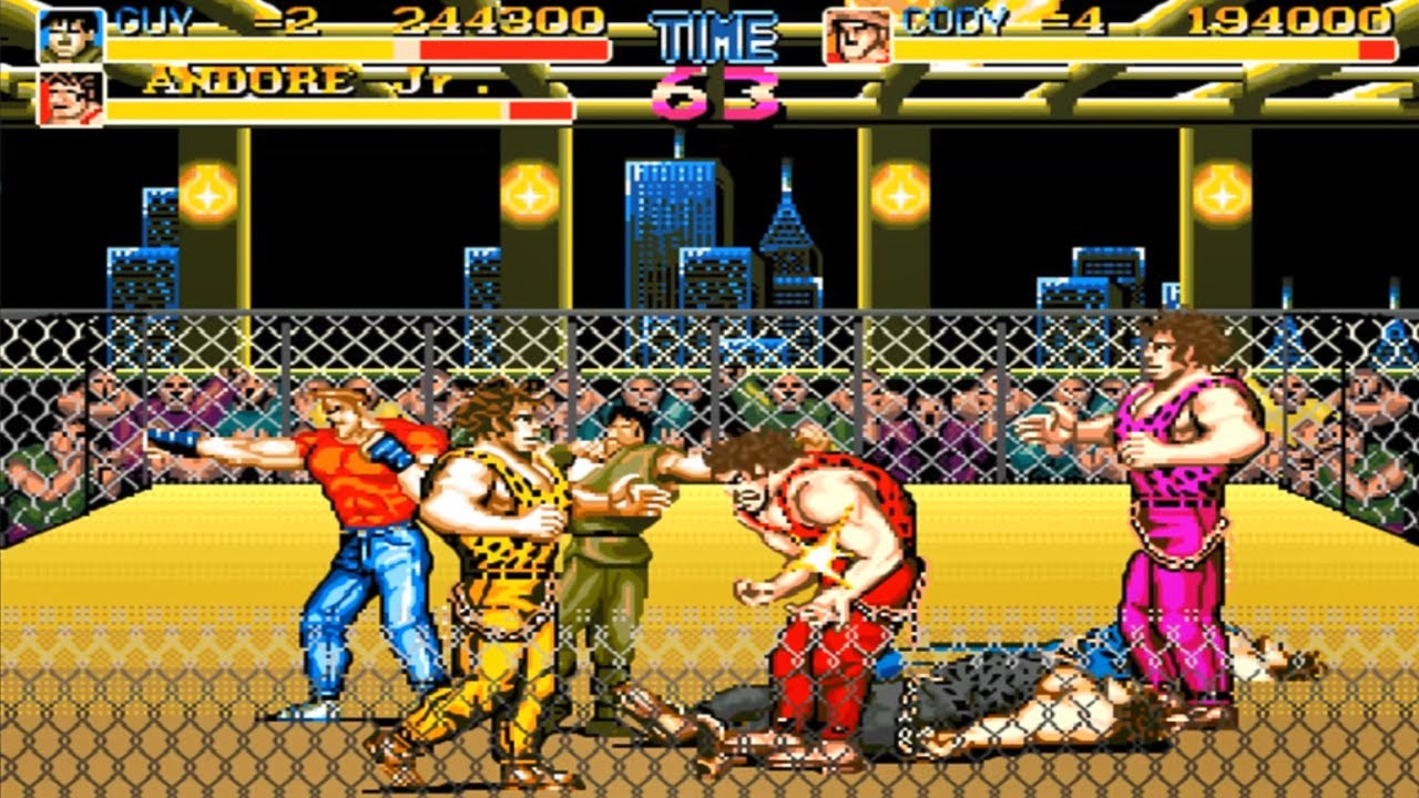 Final Fight MD Survivor Mode CODY/GUY.