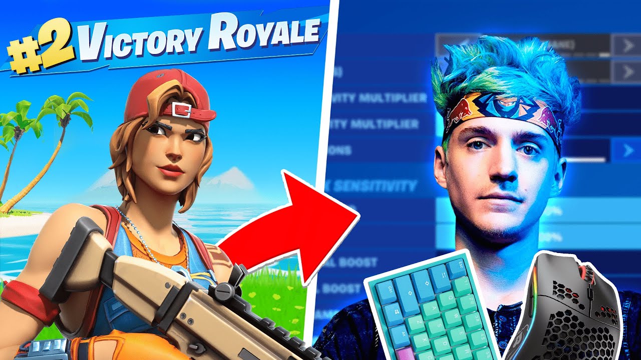 Am CASTIGAT cu SETARILE lui NINJA ? - Challenge *DIFICIL* !