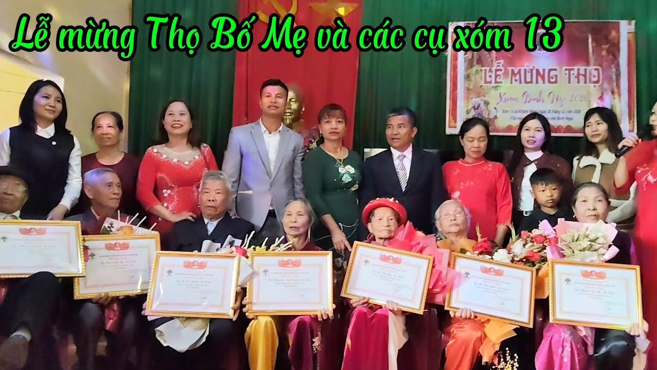 Mừng Thọ Bố Mẹ tuổi 80 