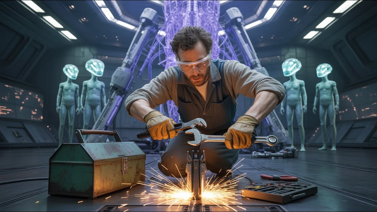 They Laughed at His Primitive Tools — Until He Broke Their Unbreakable Machine | Sci-Fi Verse Action