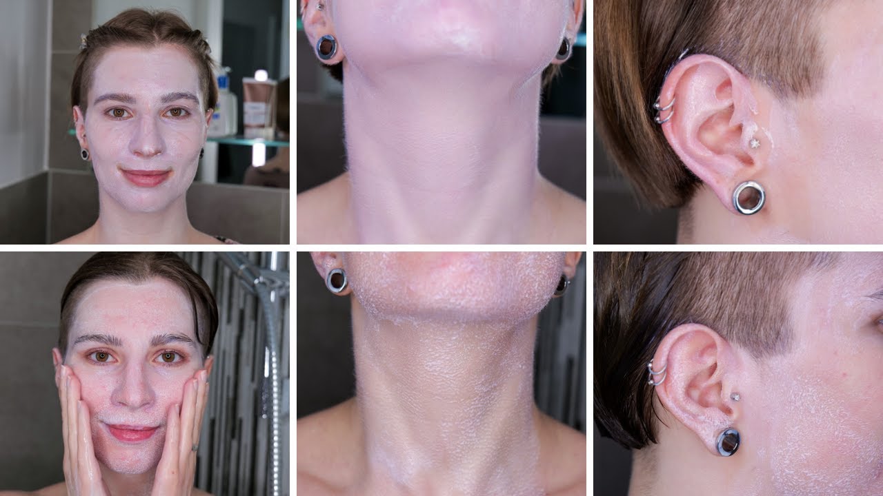 How to Remove Sunscreen From Face, Neck and Ears (Regular Cleanse + Double Cleansing Method)