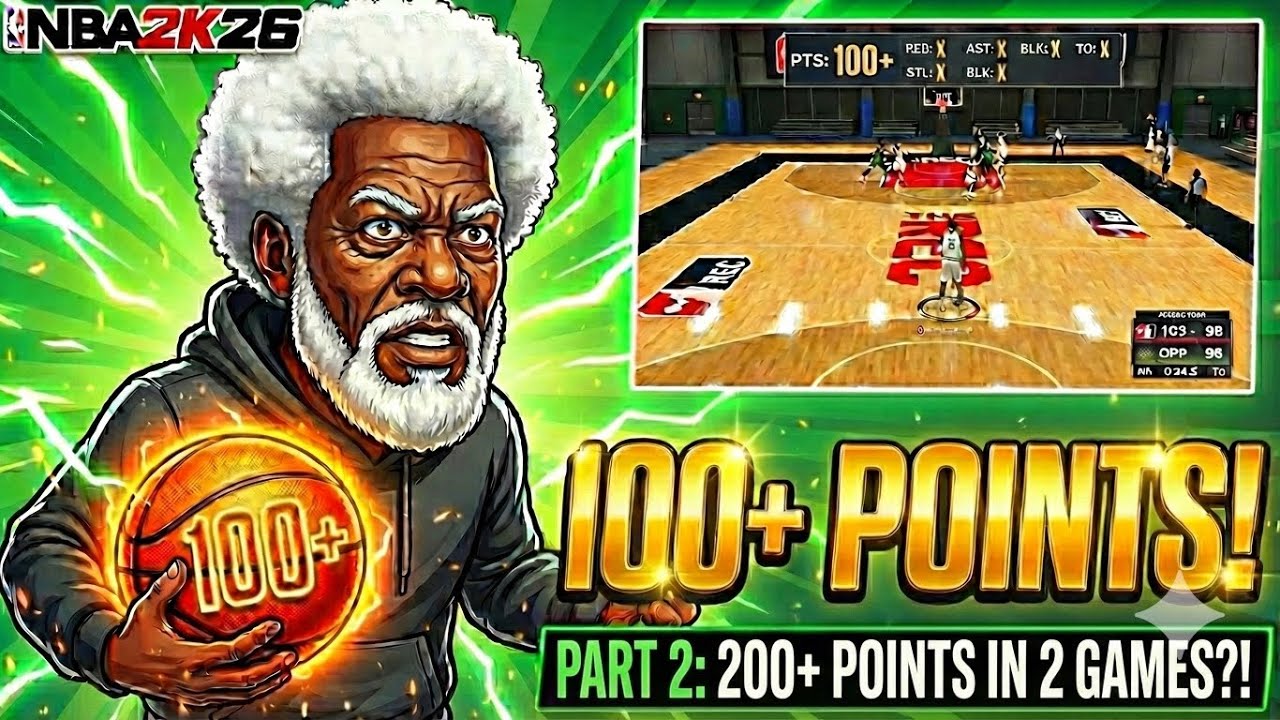 I Scored 100+ POINTS in RANDOM REC 3 TIMES IN A ROW 😳 on NBA 2K26 (Pt. 2)