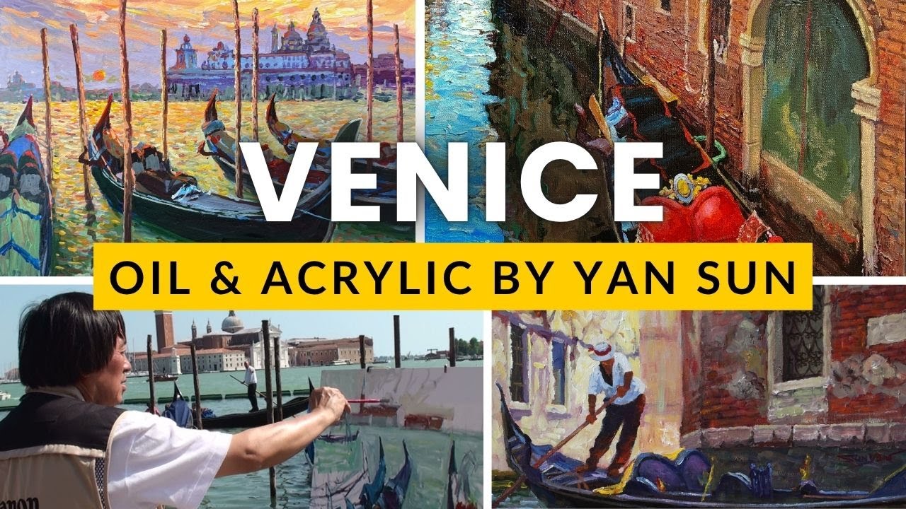 Breathtaking Venice Views by Yan Sun – Favorite Venice Painting Spots