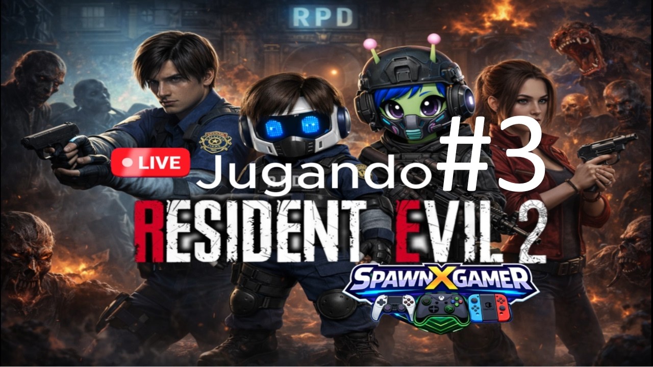 JUGANDO RESIDENT EVIL 2 REMAKE (LEON A) #3