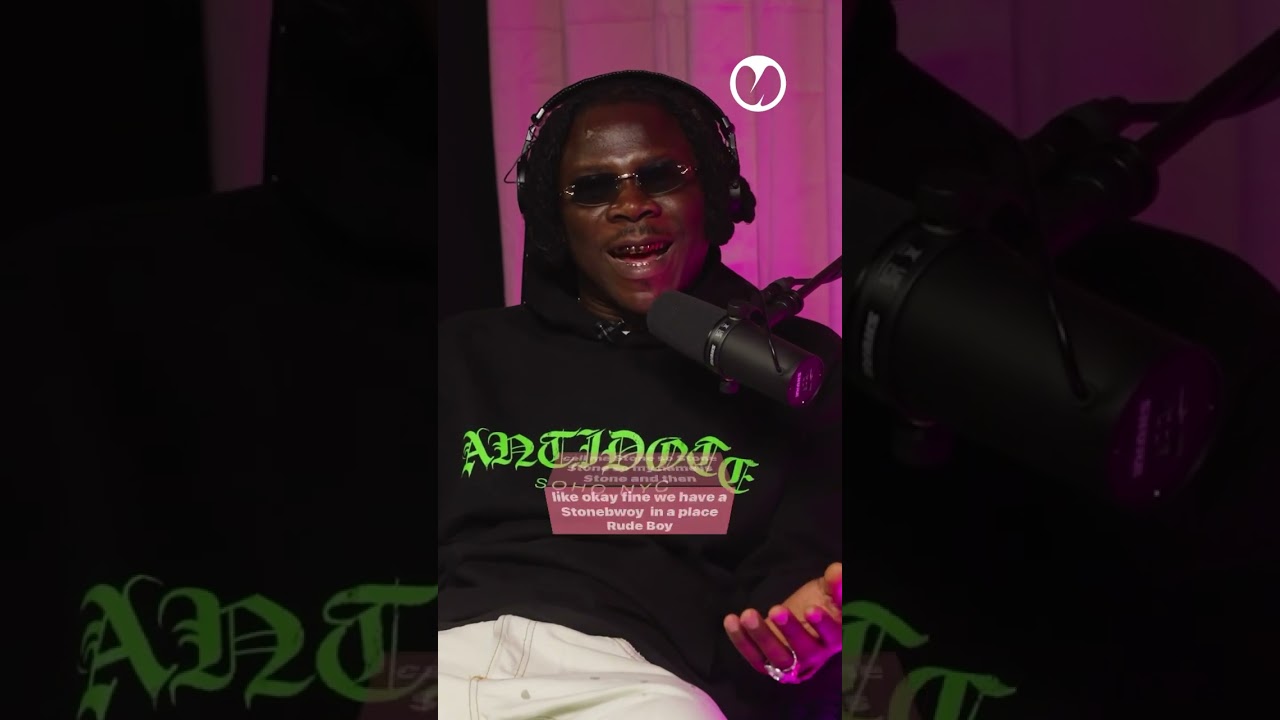 Stonebwoy tells us how he got his name 🔥